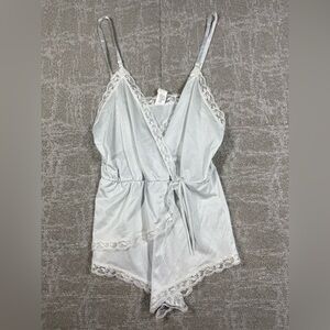 Vintage Melody Lingerie One Piece Blouse Slip Women Size M